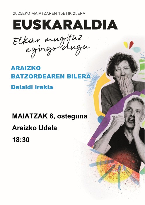 Euskaraldia: Araizko Batzordearen bilera